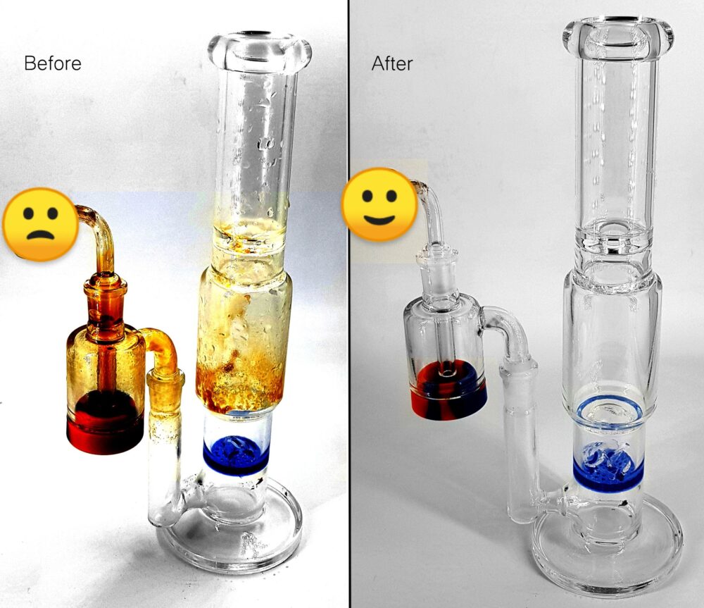 Before & After Photos — The Bong Cleaners - Mobile Bong Cleaning